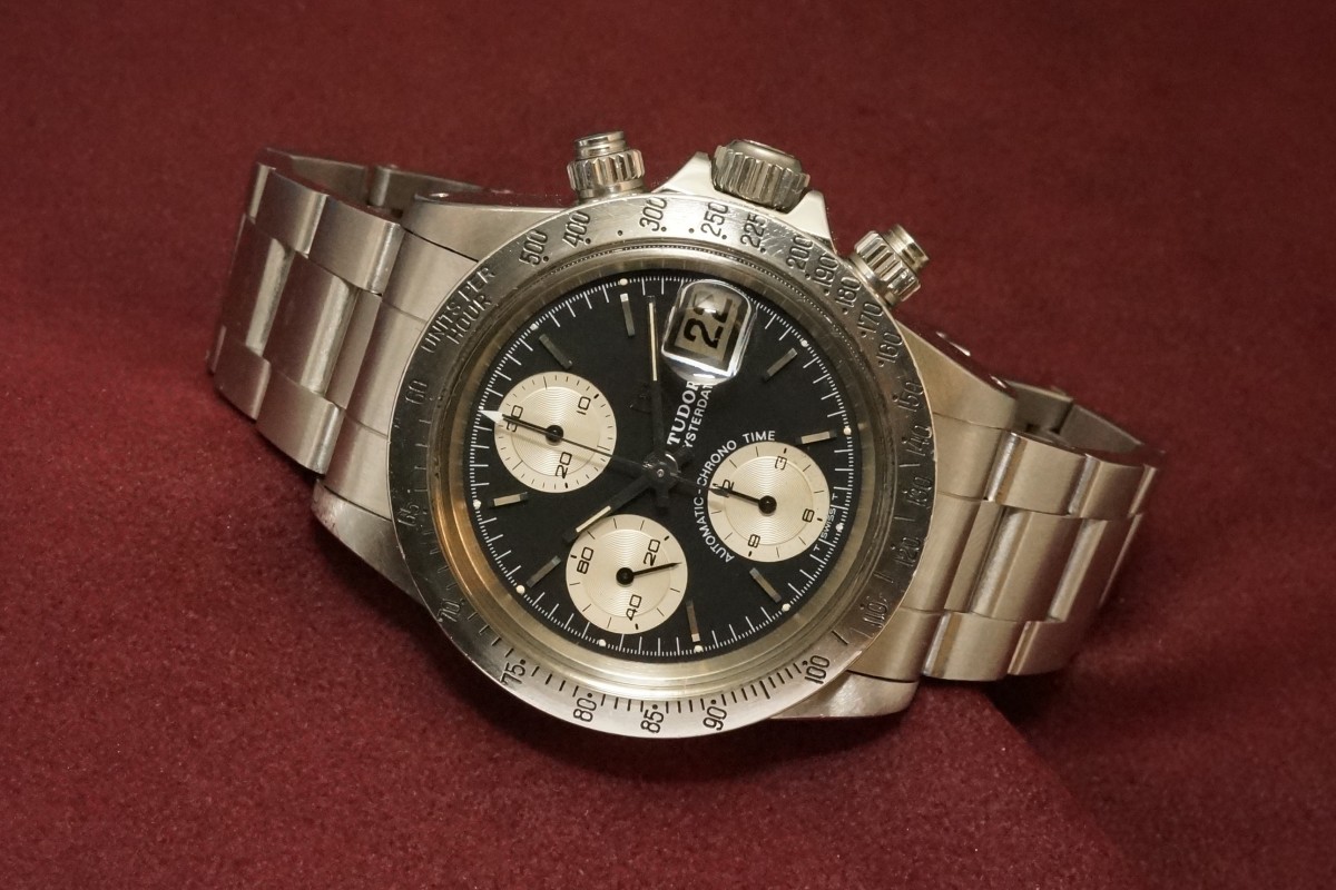 チュードル CHRONOTIME Ref-94300 BigBlock BrackDial(RS-10/1984年)