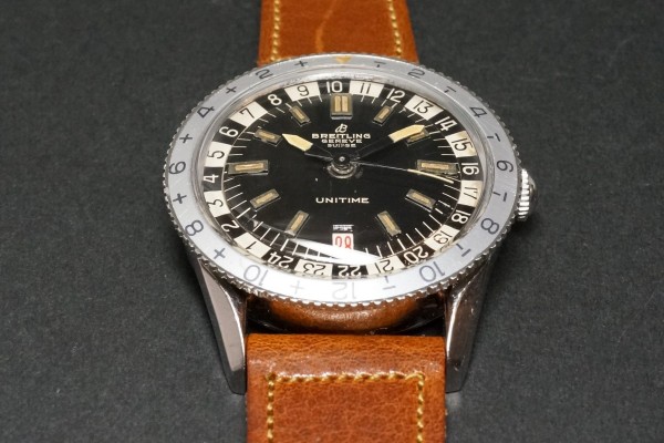 BREITLING UNITIME 2ND GMT（OT-01／１９６０年)の詳細写真7枚目