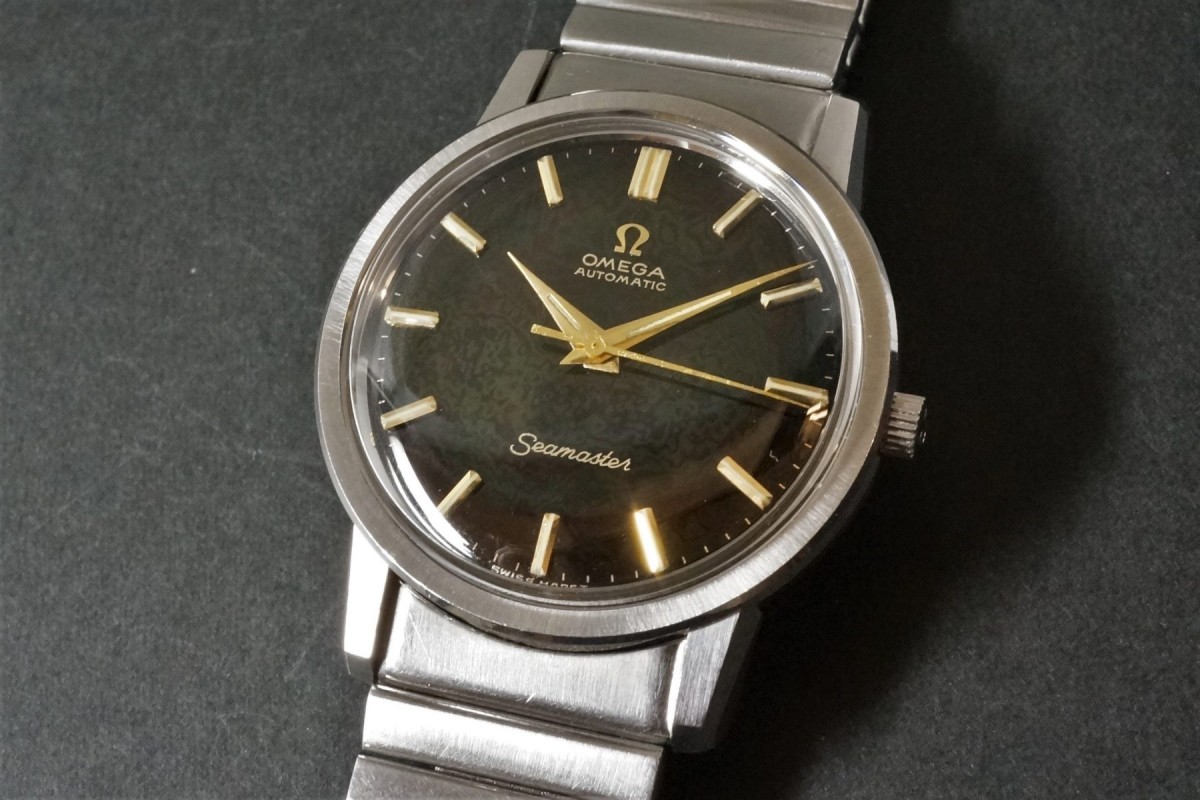 オメガ シーマスター Ref.165.003 Black Gilt Dial（OT-06／１９６８年 