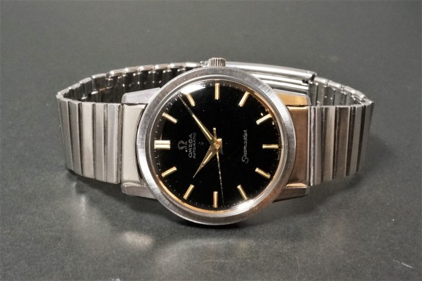 オメガ  シーマスター Ref.165.003 Black Gilt Dial（OT-06／１９６８年)の詳細写真4枚目