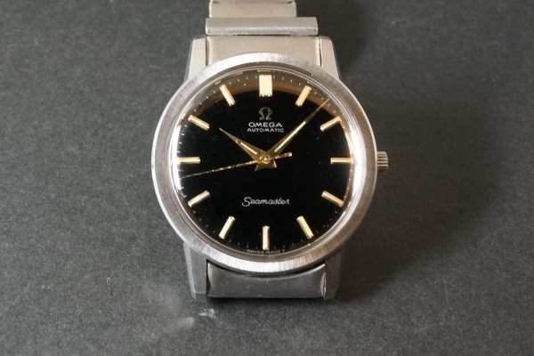 オメガ  シーマスター Ref.165.003 Black Gilt Dial（OT-06／１９６８年)の詳細写真5枚目