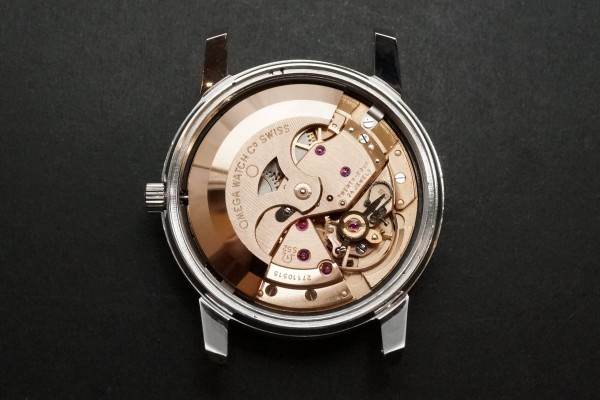 オメガ  シーマスター Ref.165.003 Black Gilt Dial（OT-06／１９６８年)の詳細写真12枚目