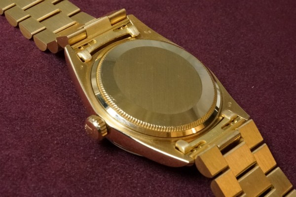 ロレックス デイデイト REF.1803 BLUE DIAL MINT!（OT-06／１９７７年)の詳細写真9枚目