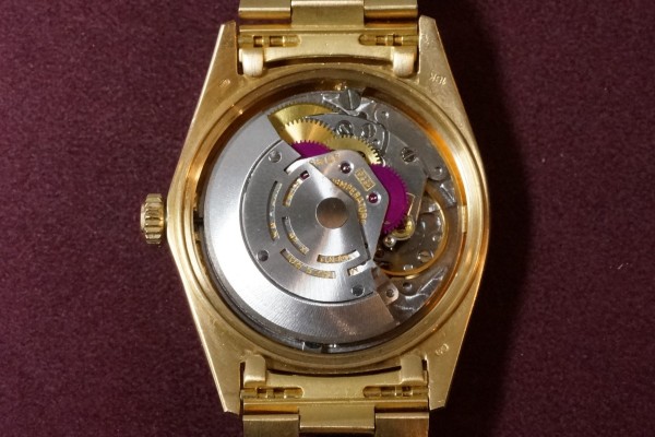 ロレックス デイデイト REF.1803 BLUE DIAL MINT!（OT-06／１９７７年)の詳細写真11枚目