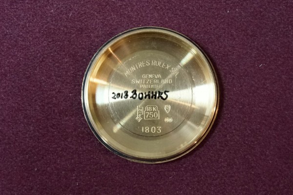 ロレックス デイデイト REF.1803 BLUE DIAL MINT!（OT-06／１９７７年)の詳細写真12枚目