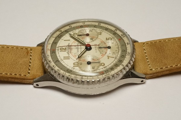 BREITLING CHRONOMAT 1ST REF.786 KRONOMETER STOCKHOLM  3 REGISTER RARE（CH-01／１９４５年)の詳細写真7枚目