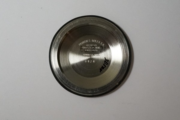 ロレックス Big Oyster Ref.6424 Grey Mirror Dial（ＲＯ-08／１９６４年)の詳細写真16枚目