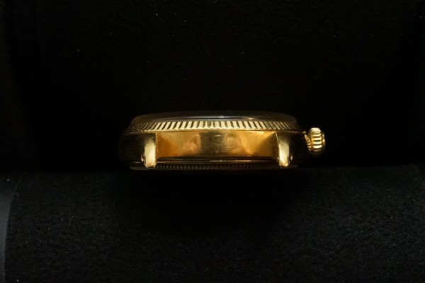 ロレックス OYSTER PERPETUAL Ref.6567 18KYG Step Honeycomb Depth Dial（ＲＯ-05／1950ｓ)の詳細写真19枚目
