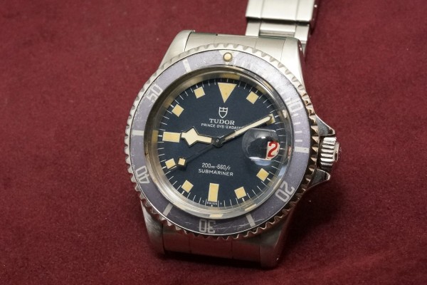 チュードル サブマリーナ Ref-7021/0 Blue Snowflake（RS-64／1968年)の詳細写真3枚目