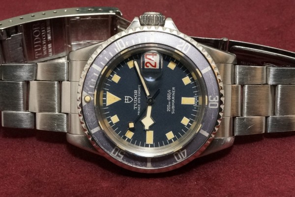 チュードル サブマリーナ Ref-7021/0 Blue Snowflake（RS-64／1968年)の詳細写真6枚目