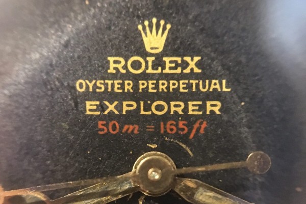 ロレックス EXPLORER Ref-6610 Red depth（RS-73／1956年)の詳細写真16枚目