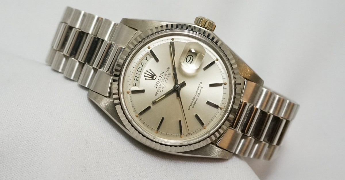 ロレックス デイデイト REF-1803 18KWG（RO-08／1971年