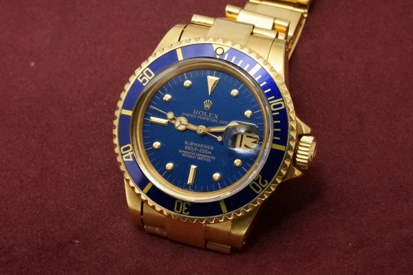 ロレックス サブマリーナ Ref-1680/8 Blue Nipple Dial（RS-97／1973年)の詳細写真3枚目