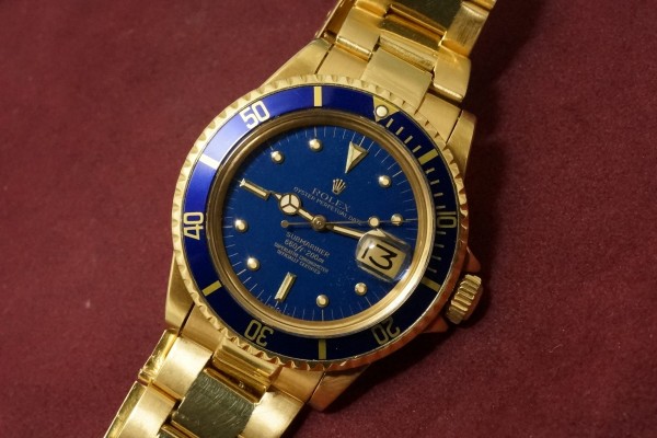 ロレックス サブマリーナ Ref-1680/8 Blue Nipple Dial（RS-97／1973年)の詳細写真5枚目