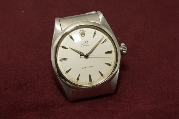 ロレックス OYSTER ROYAL Ref-6426 Ivory Dial（RO-60／1959年)の詳細写真4枚目