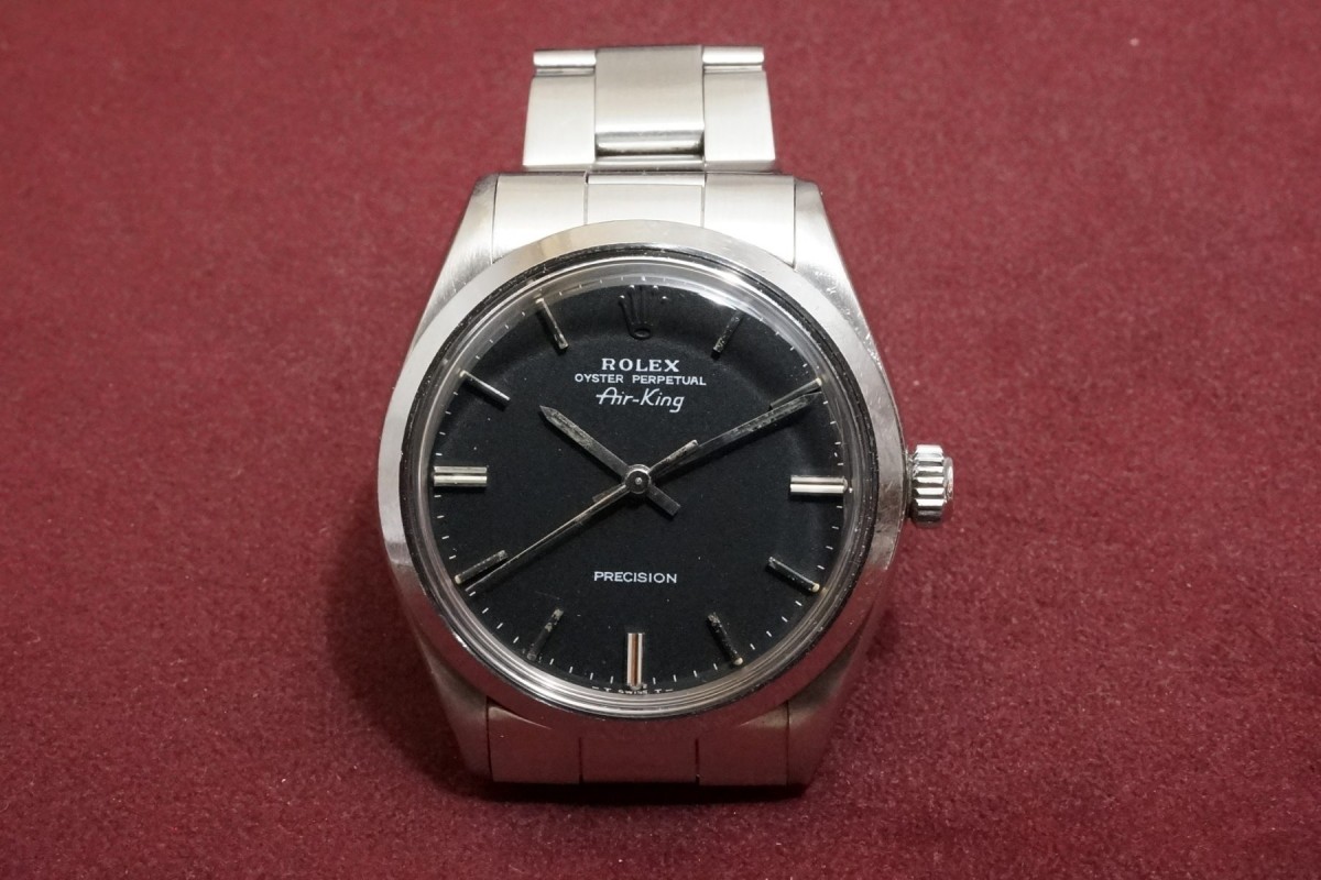 ロレックス Ref-5500 Air-King Black Dial Garantie（RO-68