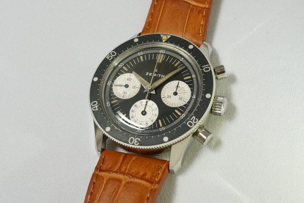 ZENITH Ref-A277 Diver クロノグラフ（CH-01／1960ｓ)の詳細写真2枚目