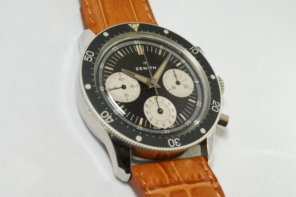 ZENITH Ref-A277 Diver クロノグラフ（CH-01／1960ｓ)の詳細写真3枚目