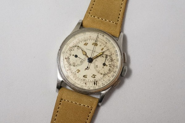 GIRARD-PERREGAUX カラトラバ Breguet numerals lume（CH-01／1930ｓ)の詳細写真4枚目