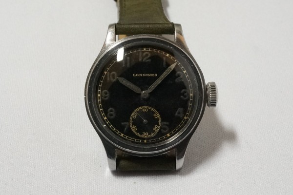 LONGINES German Army DH Sei Tacche Stepped Bezel Case（ＯＴ-05／1940ｓ)の詳細写真4枚目