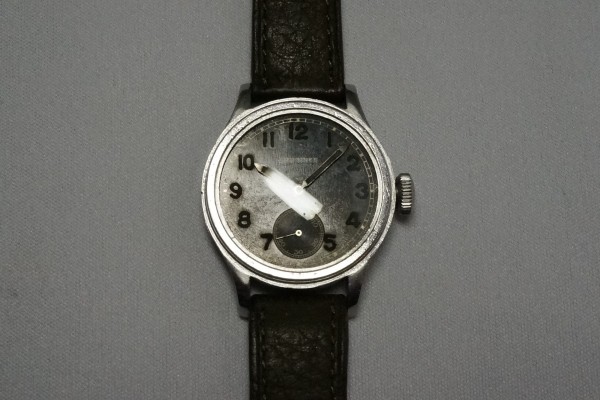 LONGINES German Army DH Sei Tacche Stepped Bezel Case（ＯＴ-05／1940ｓ)の詳細写真6枚目