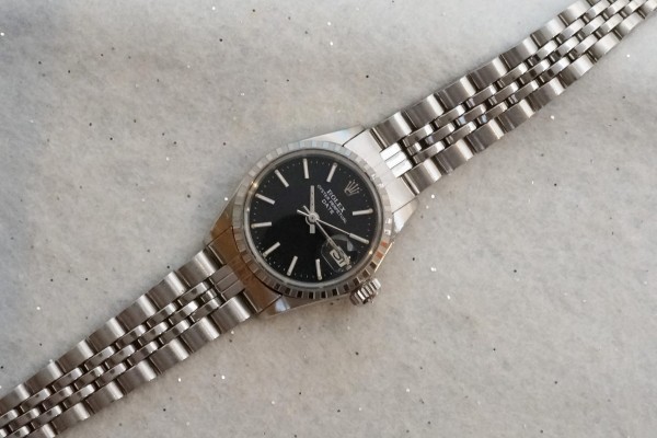 レディース ロレックス SS Ref.6524 Black dial（RL-20／1968年)の詳細写真6枚目