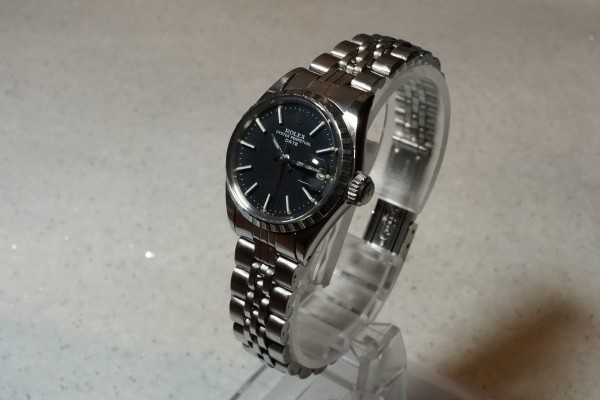 レディース ロレックス SS Ref.6524 Black dial（RL-20／1968年)の詳細写真8枚目