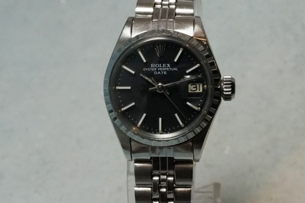 レディース ロレックス SS Ref.6524 Black dial（RL-20／1968年)の詳細写真9枚目