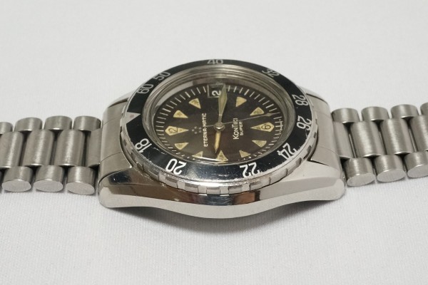 ETERNA ETERNA-MATIC KONTIKI SUPER DIVER GILT BROWN DIAL（ＯＴ-03／1960ｓ)の詳細写真7枚目