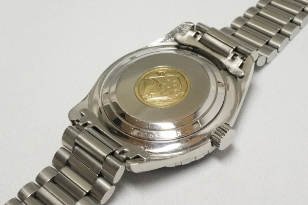 ETERNA ETERNA-MATIC KONTIKI SUPER DIVER GILT BROWN DIAL（ＯＴ-03／1960ｓ)の詳細写真9枚目