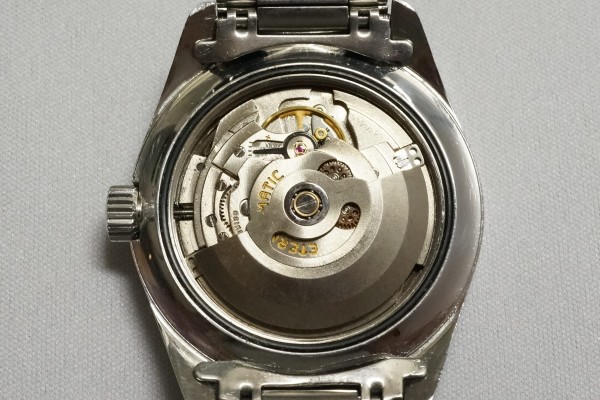 ETERNA ETERNA-MATIC KONTIKI SUPER DIVER GILT BROWN DIAL（ＯＴ-03／1960ｓ)の詳細写真12枚目