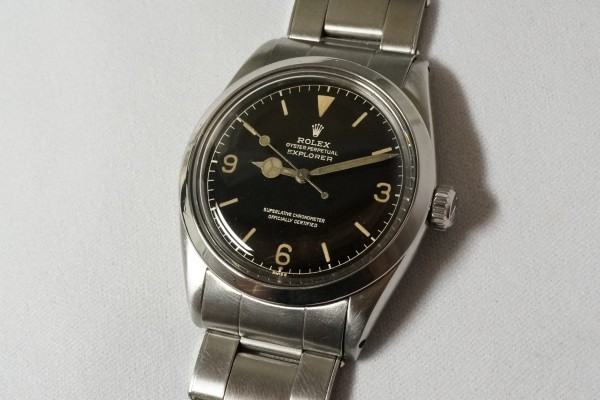 ロレックス EXPLORER Ref-1016 Gilt Dial（RS-09／１９６２年)の詳細写真1枚目