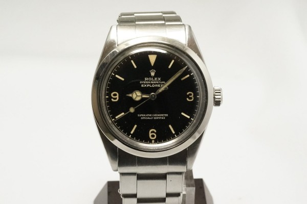 ロレックス EXPLORER Ref-1016 Gilt Dial（RS-09／１９６２年)の詳細写真2枚目