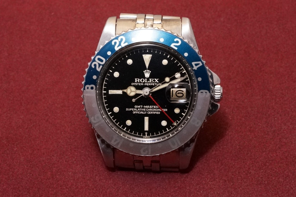 ロレックス GMTマスター Ref-1675 Chapterring Gilt/Gloss Dial