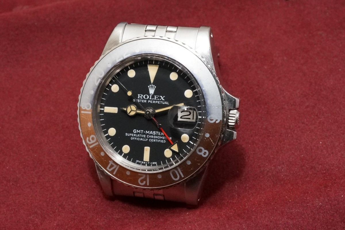 ミュージシャン mk ロレックス GMTマスター Ref-1675 Mk-5 Matte Dial（RS-33／1977年