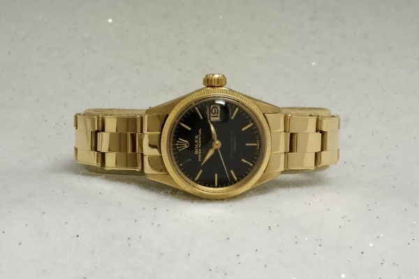 レディース ロレックス Ref.6521 Black gilt dial（RL-24／1964年)の詳細写真3枚目