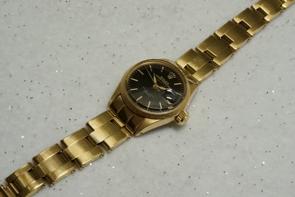 レディース ロレックス Ref.6521 Black gilt dial（RL-24／1964年)の詳細写真4枚目