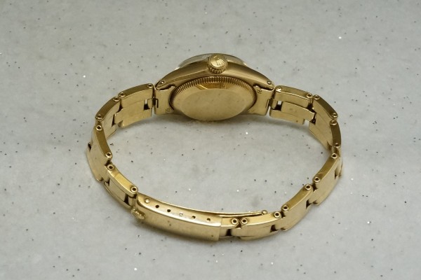 レディース ロレックス Ref.6521 Black gilt dial（RL-24／1964年)の詳細写真7枚目