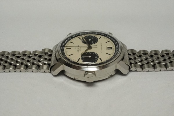 HAMILTON CHRONO-MATIC PANDA DIAL（CH-01／1970ｓ)の詳細写真7枚目