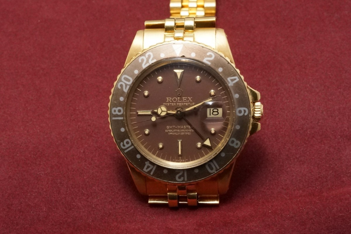 ロレックス GMTマスター Ref-1675/8 Brown Nipple Dial（RS-25