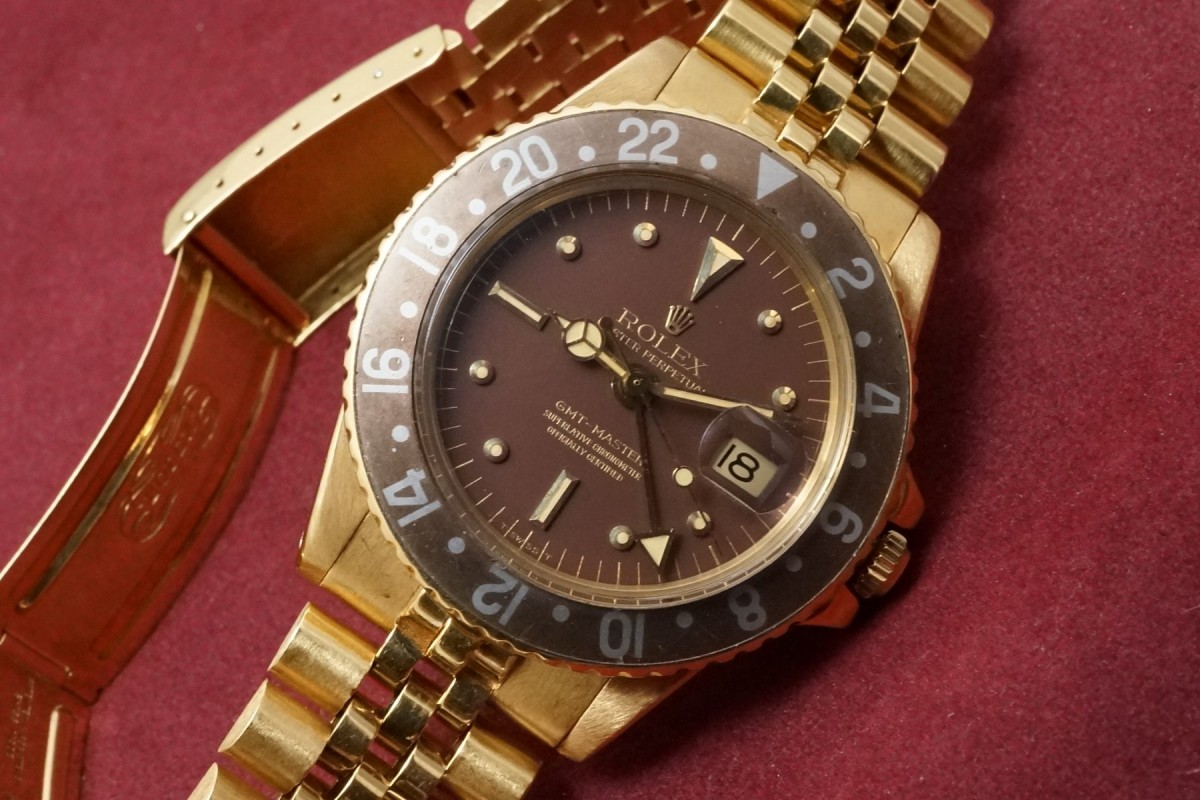 ロレックス GMTマスター Ref-1675/8 Brown Nipple Dial（RS-25