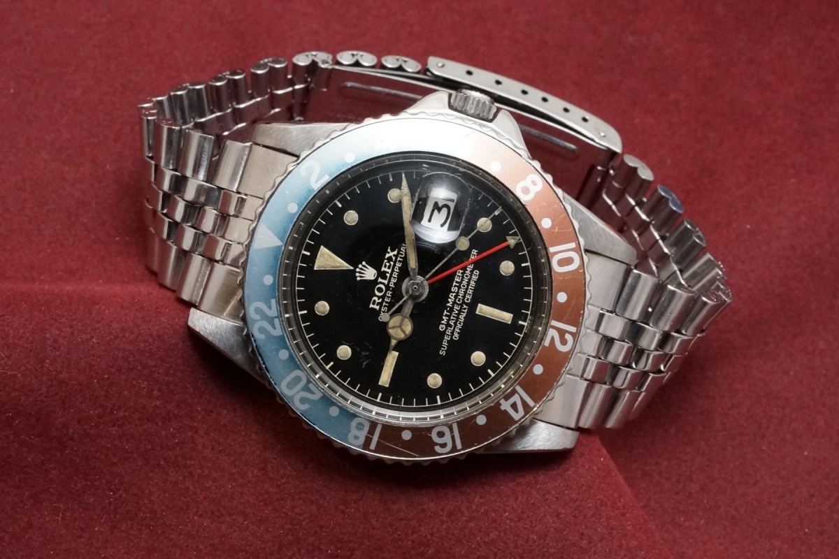ロレックス GMTマスター Ref-1675 Chapterring Gilt/Gloss Dial