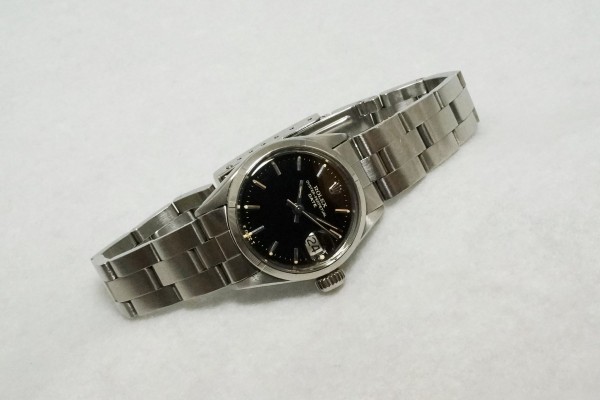 レディース ロレックス SS Ref.6519 Black Dial（RL-26／1963年)の詳細写真1枚目