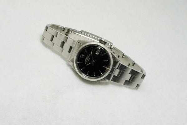 レディース ロレックス SS Ref.6519 Black Dial（RL-26／1963年)の詳細写真2枚目