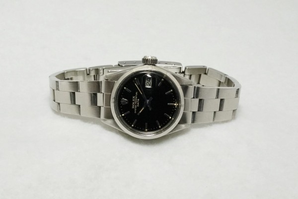 レディース ロレックス SS Ref.6519 Black Dial（RL-26／1963年)の詳細写真3枚目