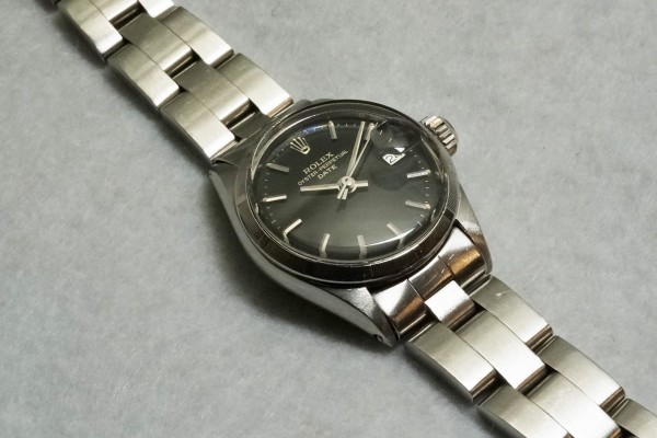 レディース ロレックス SS Ref.6519 Black Dial（RL-26／1963年)の詳細写真4枚目