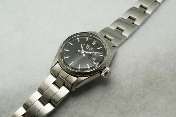 レディース ロレックス SS Ref.6519 Black Dial（RL-26／1963年)の詳細写真5枚目