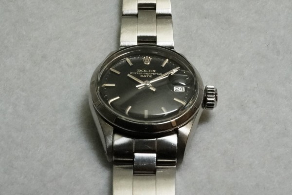 レディース ロレックス SS Ref.6519 Black Dial（RL-26／1963年)の詳細写真8枚目