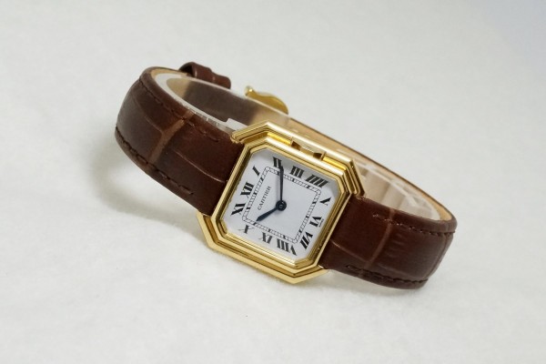 レディース カルティエ Ceinture 18KYG（CL-08／1970ｓ)の詳細写真2枚目