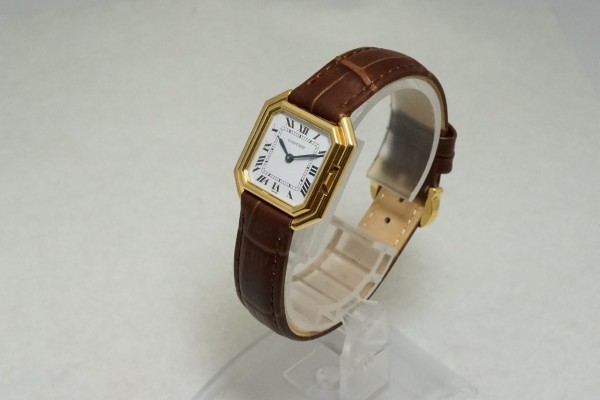 レディース カルティエ Ceinture 18KYG（CL-08／1970ｓ)の詳細写真9枚目